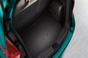 Trunk mat Nissan Versa Note 13-19 cloth gray