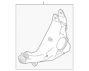 Land Rover Range Rover 13-21 rear right axle