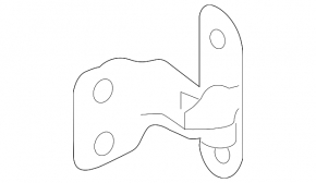 Upper front right door hinge Land Rover Discovery Sport 17-23