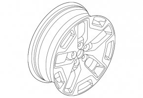Wheel disk R17 Ford Bronco Sport 21-25 type 2