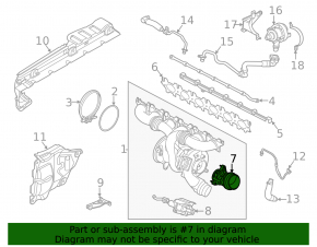 Air duct for BMW 3 G20 20-26 B58 turbo