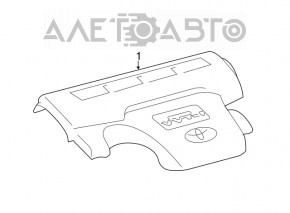 Toyota Avalon 2013-18 2.5 Hybrid Engine Cover