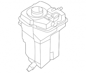 BMW 2 Series G42 22-25 3.0L Twin-Turbo Coolant Expansion Tank, Main, M4. Main Tank, M3. Primary, M2.