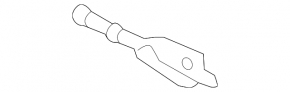 Rear Front Muffler Bracket BMW X3 F25 11-17