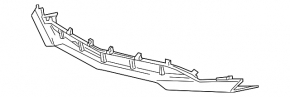Front bumper lip Chevrolet Malibu 16-18 prerest