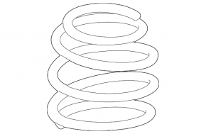 Front left spring for Lexus Hs250h 10-11