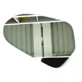 Left mirror element Audi A6 C7 12-18 auto-dimming, heated, broken connector, scratches