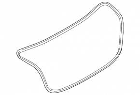 Trunk lid seal BMW 4 F32 14-20 Coupe