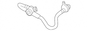 Vacuum Booster Tube VW Golf 15-