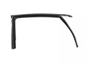 Upper door molding front left Jeep Cherokee KL 14-23 mat with glass seal