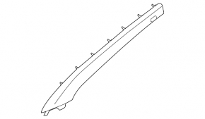 Front pillar trim upper right Hyundai Elantra UD 11-16 ser