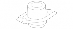 Left engine mount for Mercedes X164 GL V8