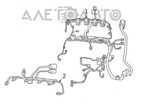 Fuel injector wiring Audi A4 B9 17-25 2.0T
