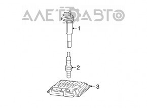 Block ECU engine computer BMW X5 E70 07-13 3.0