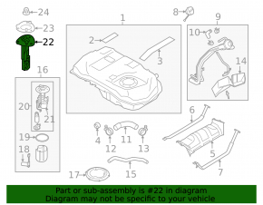 Fuel Level Sensor Mitsubishi Eclipse Cross 18-24 AWD