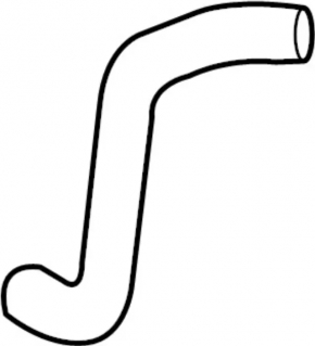 Lower cooling hose for Nissan 350z