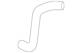 Lower cooling hose for Nissan 350z