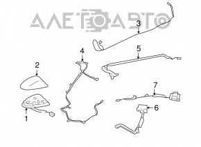Antenna Nissan Sentra 13-19