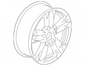 Wheel disk R16 x 6j Honda CRZ 11-12
