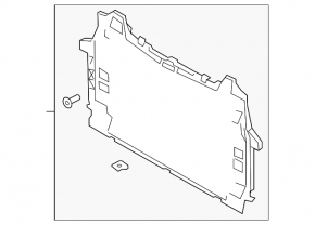 Audi SQ7 20-25 4.0" radiator panel