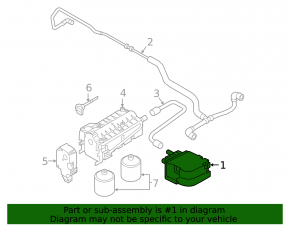 Audi E-Tron 19-23 fragrance system motor