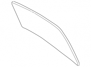Rear window for Toyota Camry v30 2.4