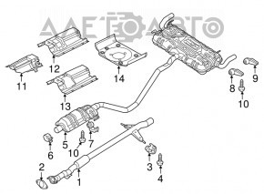 Chrysler 200 15-17 2.4 Downpipe