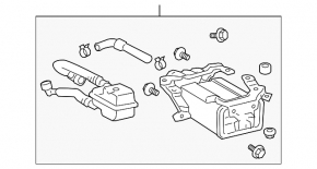 Lexus IS250 IS350 06-13 Carbon Canister Absorber Assembly
