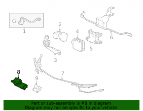Honda Accord 18-22 ambient air temperature sensor