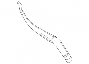 Left wiper arm Lexus IS 14-20