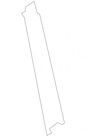 Door trim side rear right Hyundai Kona 18-23