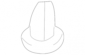 Hyundai Elantra UD 14-16 front bumper towing hook cap