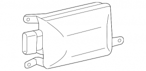 Blind Spot Sensor Left Audi A4 B8 13-16