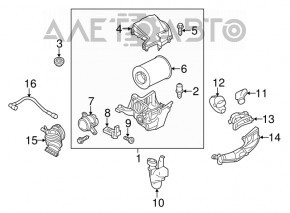 Ford C-max MK2 13-18 air intake broken