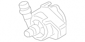 BMW i3 14-21 Electric Engine Cooling Pump with Bracket
