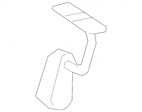 Muffler bracket right Mercedes W164 ML350