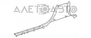 Mercedes W164 ML lower right center pillar trim, beige