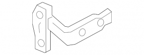 Door hinge lower front right Volvo XC40 19-25