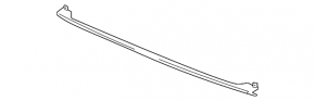 Lower front bumper reinforcement for VW Atlas 21-26