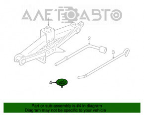 Spare Wheel Mount Mitsubishi Outlander Sport ASX 10-23