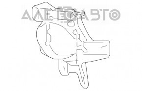 Right fog light bracket for Lexus RX350 RX450h 13-15 rest.