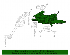 Steering column Audi Q5 80A 18-24