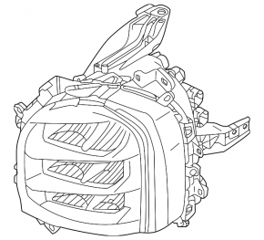 Mitsubishi Outlander 22-25 LED Left Front Headlight