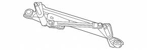 Windscreen wiper linkage with motor Buick Encore 13-19