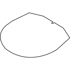 Trunk floor Ford Explorer 16-19
