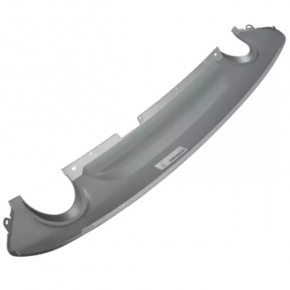 Lower rear bumper trim for Ford Escape MK3 17-19, 2-pipe, gray structure