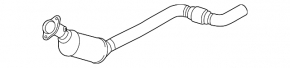 Right exhaust pipe with catalytic converter for Ford Mustang mk6 15-17 3.7