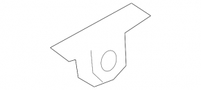 Left middle exhaust pipe bracket for Porsche Cayenne 19-26