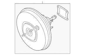 Mazda CX-9 07-15 Vacuum Booster