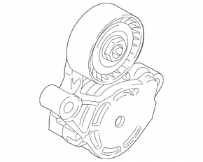 Tensioner pulley drive belt BMW X1 F48 16-19 B46